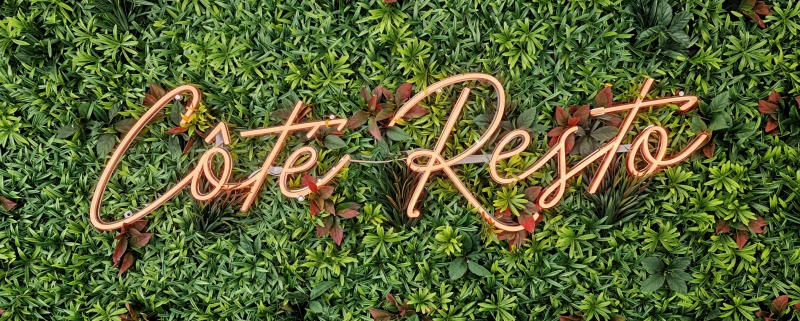 Le restaurant - Côté Resto - restaurant LA GARDE - Restaurant Le Pradet - Mine de Cap Garonne - Plage des Bonnettes - restaurant LA GARDE